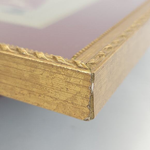 The Prairie Schooler Cross Stitch Santa Frame Mat Folk Art Prim Christmas 1998 - Picture 6 of 6